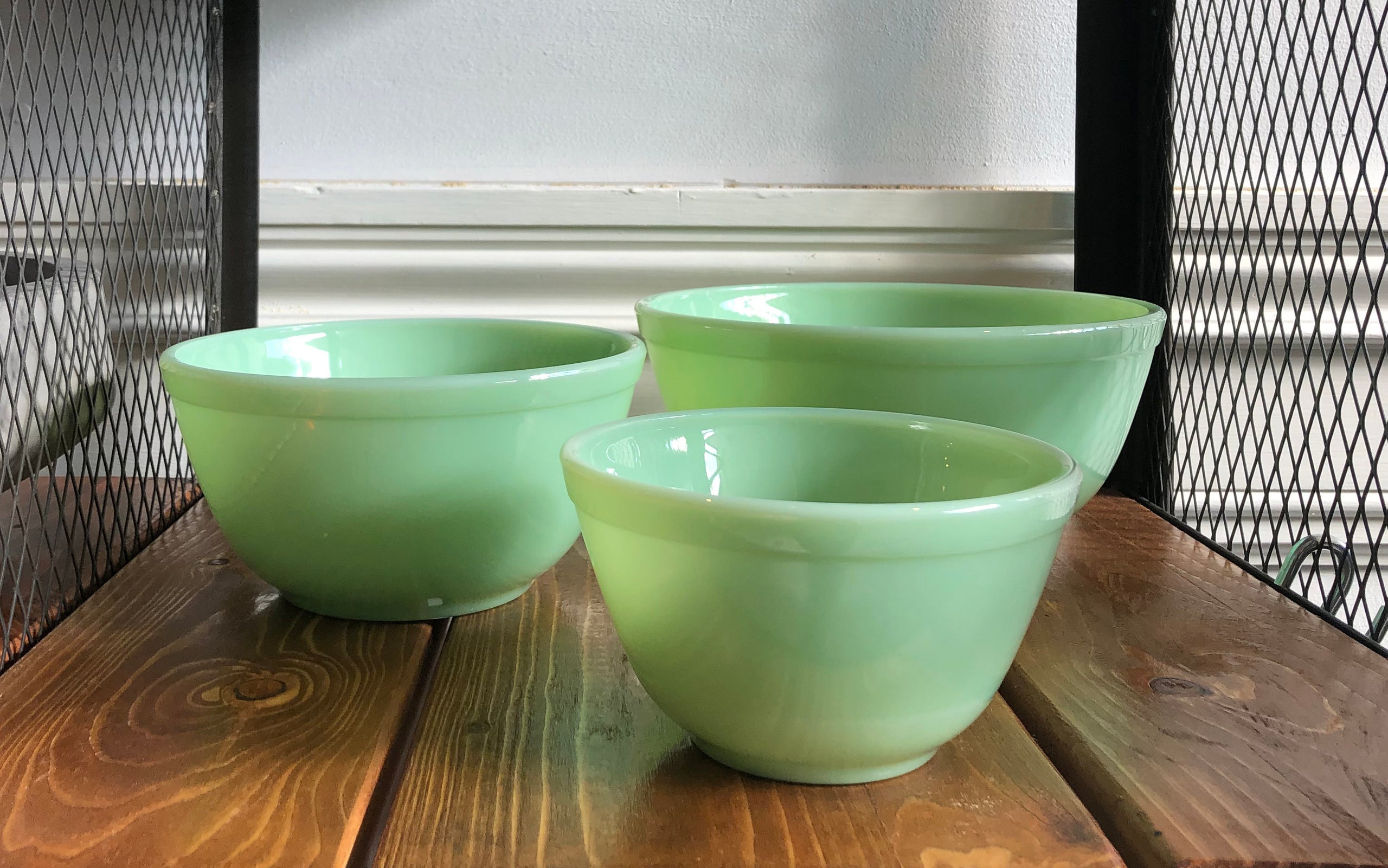 Glass Mixing Bowl Set
